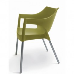 Armlehnstuhl Pole olivgrün 01338og Ausstellungsstück 