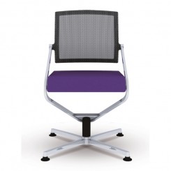 Viasit Konferenzdrehsessel auf Gleiter Scope Netz 300.6000 konfigurierbar 