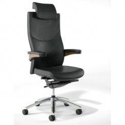Viasit Chefdrehsessel m. Armlehnen u. Nackenstütze Toro 50.0000 konfigurierbar 