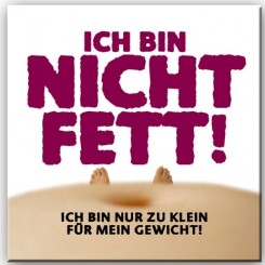 Kühlschrankmagnet Nicht fett 11105 