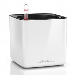Lechuza Pflanztopf Cube Glossy 16 weiß highgloss 13520 