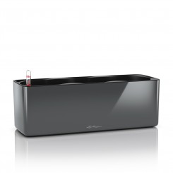 Lechuza Pflanzkasten Cube Glossy Triple anthrazit highgloss 13671 