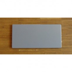 Viasit Aussenblech für Montageseite System 4 silbergrau 37,5x18,75cm 151284 