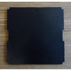 Viasit Montageseite System 4 schwarz für Schubladen 15282 