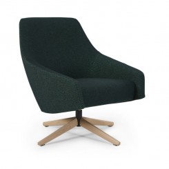 Montis Sessel Puk low lederbezogen 