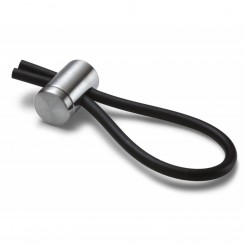 Philippi Schlüsselanhänger Loop silber/schwarz 195115 