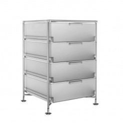 Kartell Mobil Container 4 Schübe eisfarben 2025L1 