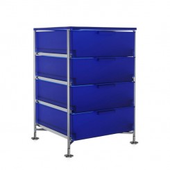 Kartell Mobil Container 4 Schübe kobaltblau 2025L2 