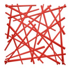 Raumteiler Stixx 4er Set transp. rot 2037536_4 