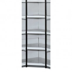 Kerkmann Magazin-Eckregal m. Rückwand 2421 STORA 100 37x190cm 