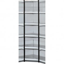 Kerkmann Magazin-Eckregal m. Rückwand 2449 STORA 100 37x225cm 