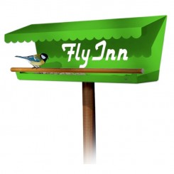 Crown Presents Vogelhaus Fly Inn grün 350c 