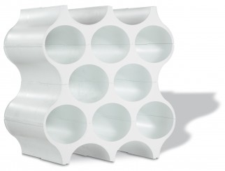 Koziol Flaschenregal Set-up weiss 3596525 