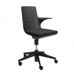Kartell Drehstuhl Spoon Chair schwarz 481909 