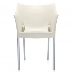 Kartell Armlehnstuhl Dr. No wachsweiß 48481L 