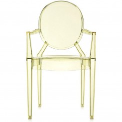 Kartell Stuhl Louis Ghost transparent gelb 4852J2 
