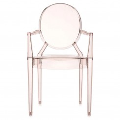 Kartell Stuhl Louis Ghost transparent orange 4852J3 