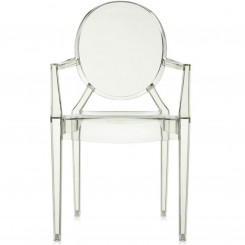 Kartell Stuhl Louis Ghost transparent kristallgrün 4852J4 