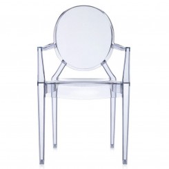 Kartell Stuhl Louis Ghost transparent eisblau 4852J5 