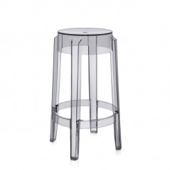 Kartell Arbeitshocker Charles Ghost fumé 4898P9 