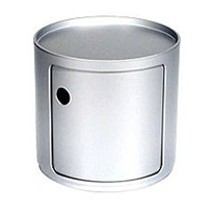 Kartell Componibili silber 4955SI 