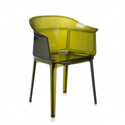 Kartell Stuhl Papyrus olivgrün 5830Z3 