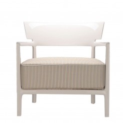 Kartell Sessel Cara Outdoor elfenbein/beige 58441I 