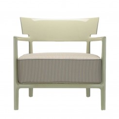 Kartell Sessel Cara Outdoor blassgrün/beige 58442I 