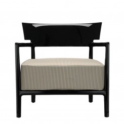 Kartell Sessel Cara Outdoor schwarz/beige 58444I 
