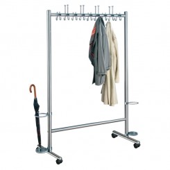 Kerkmann Reihen-Garderobenständer Arte aus Edelstahl 6877 