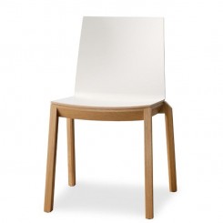 Wiesner Hager arta Stapelstuhl 6892-200 Buche/Schichtstoff konfigurierbar 