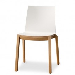 Wiesner Hager arta Stapelstuhl 6892-700 Eiche/Schichtstoff konfigurierbar 