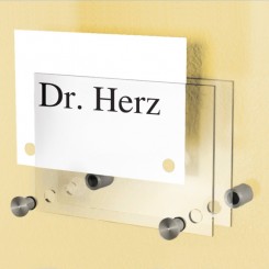 Kerkmann Tür-u. Tischschilder Sign 3 Stück DIN A6 6950 