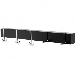 pieperconcept Wandgarderobe Ancora Cinque Buche schwarz 811722000 