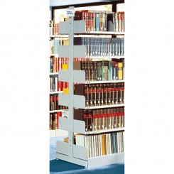 Kerkmann Anbau-Bibliotheksregal (doppelt) UNIVERS 8791 Höhe 225 cm 