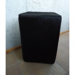 Sitzhocker Kuhfell schwarz 90011sch 