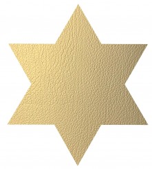 Lind DNA Tischset Star Stern Hippo Gold 990142 