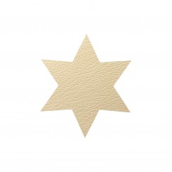 Lind DNA Glasuntersetzer Stern gold 990143 