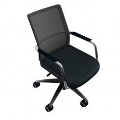 Köhl Konferenzdrehsessel Anteo ALU Network höheneinstellbar auf Rollen konfigurierbar 