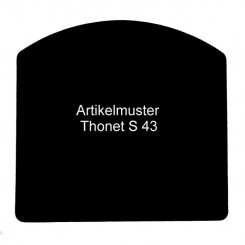 Hey Sign Filzauflage Thonet S 43 zitrone 5001437_45 