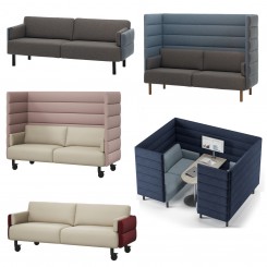 Assmann Consento Cremona Bürosofa Serie, konfigurierbar 