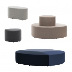 Assmann Consento Messina Polsterelemente, modulare Sitzmöbel, konfigurierbar 