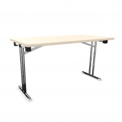 Assmann Consento Parma Klapptisch, T-Fuß Gestell, konfigurierbar 