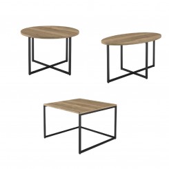 Assmann Consento Pesaro Couchtisch, 4-Kant Gestell, konfigurierbar 