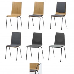 Assmann Consento Roma, Stapelstuhl, konfigurierbar 