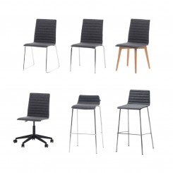 Assmann Consento Torino Polsterstuhlserie, konfigurierbar 