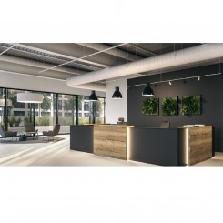 Assmann Concepta Empfangstheke, konfigurierbar 