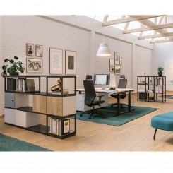 Assmann Cubas Modulares-Raumteiler System, konfigurierbar 