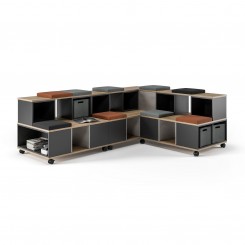 Assmann Cubas Flex Modulares Tribünen-System, konfigurierbar 