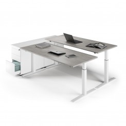 Assmann Montevo Schreibtisch, konfigurierbar 